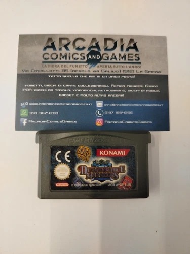 Yu-Gi-Oh! Dungeondice Monsters Game Boy Advance GBA Nintendo Solo Cartuccia